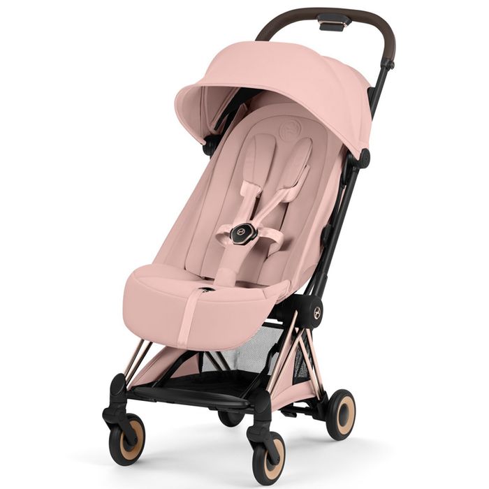 Cybex COYA STYLE wózek spacerowy — Peach Pink / Rosegold Frame