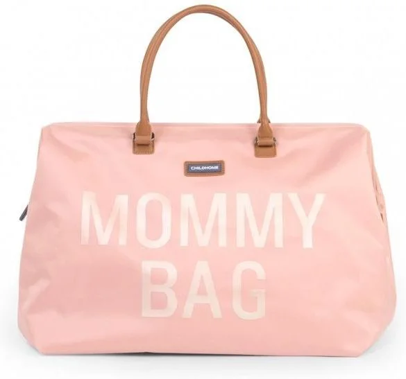 Childhome Torba podróżna Mommy Bag różowa