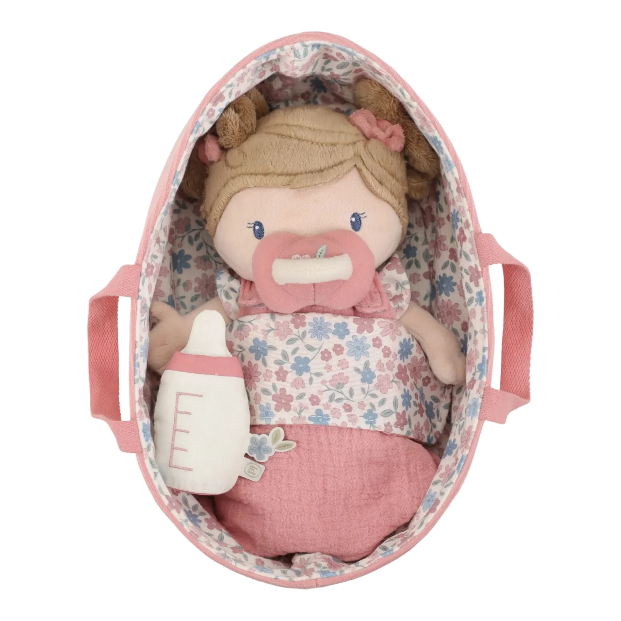 Little Dutch Laleczka Baby Rosa w nosidełku — widok zestawu