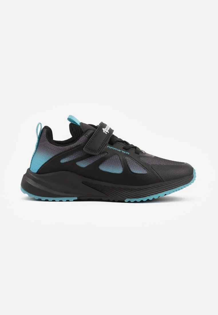 Czarno-Granatowe Buty Sportowe Sneakersy z Geometrycznym Wzorem Phalilopei