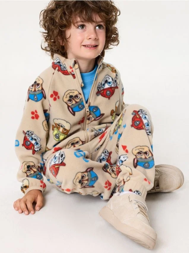 Spodnie polarowe jogger loose PAW Patrol