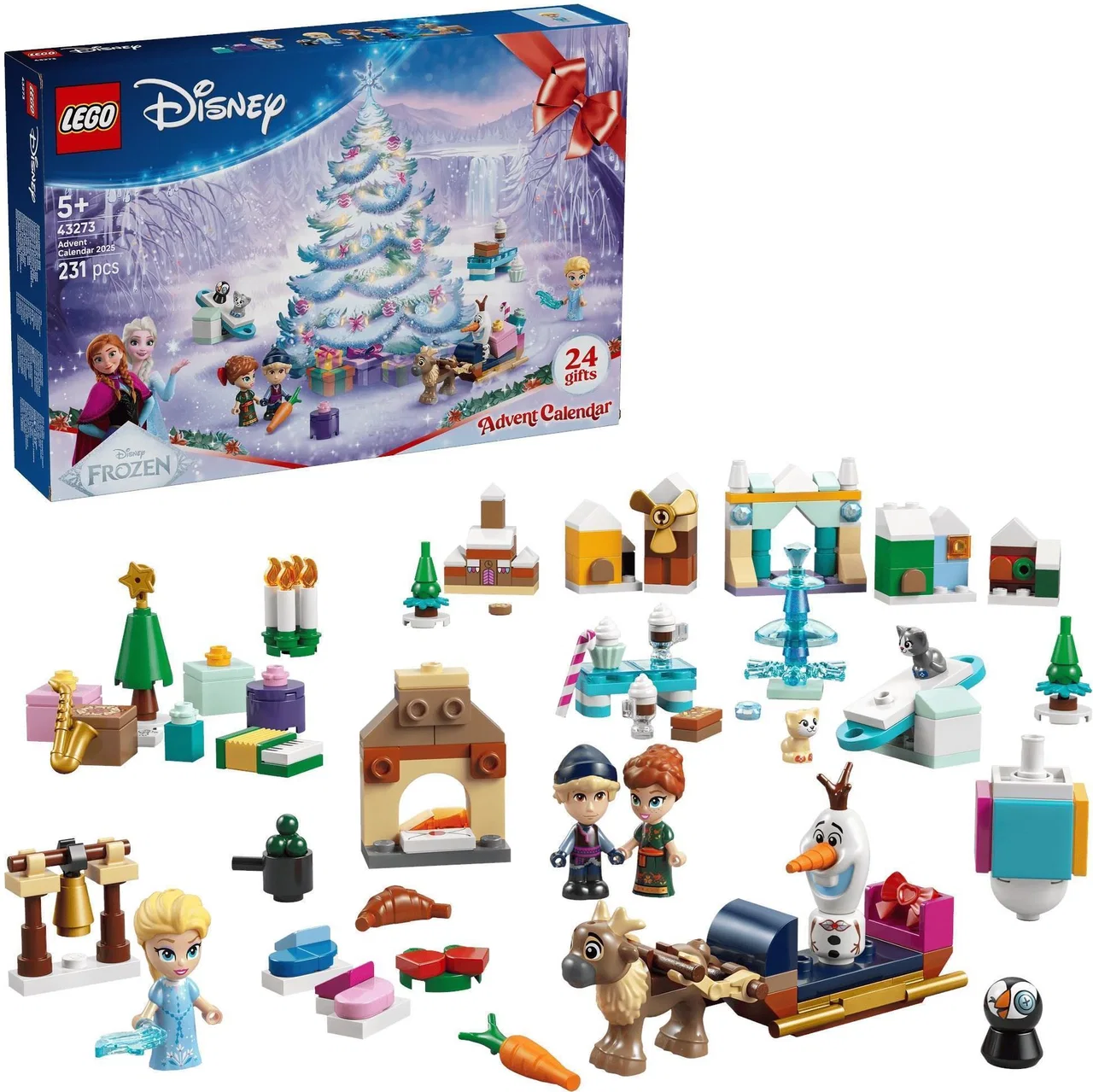 LEGO Disney 43273 Kalendarz adwentowy na 2025 rok