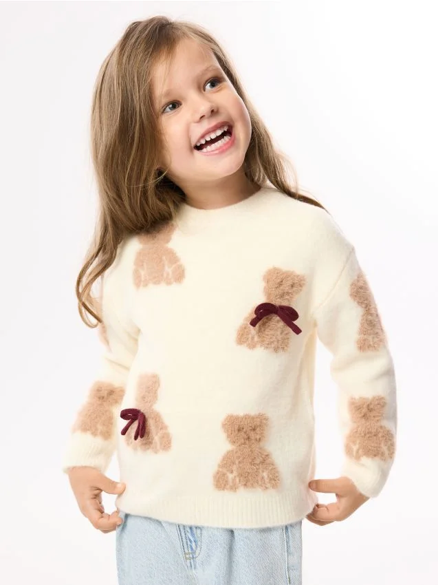 Sweter w misie