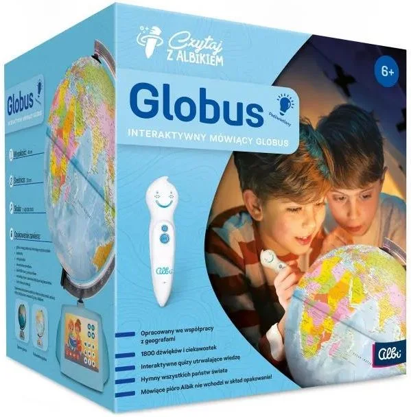 Czytaj Z Albikiem. Globus Interaktywny Mówiący