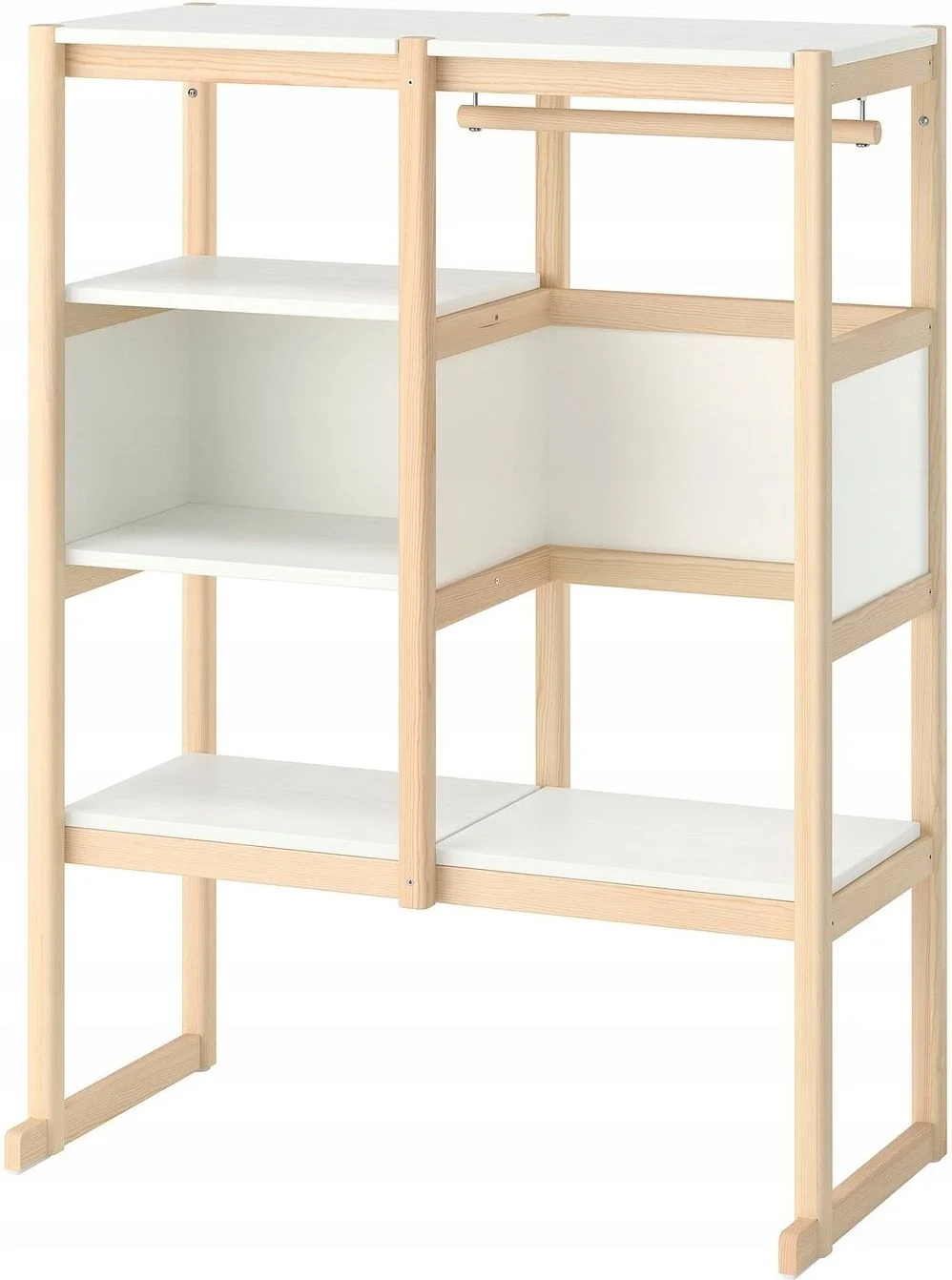 IKEA Flisat Szafa otwarta Biała