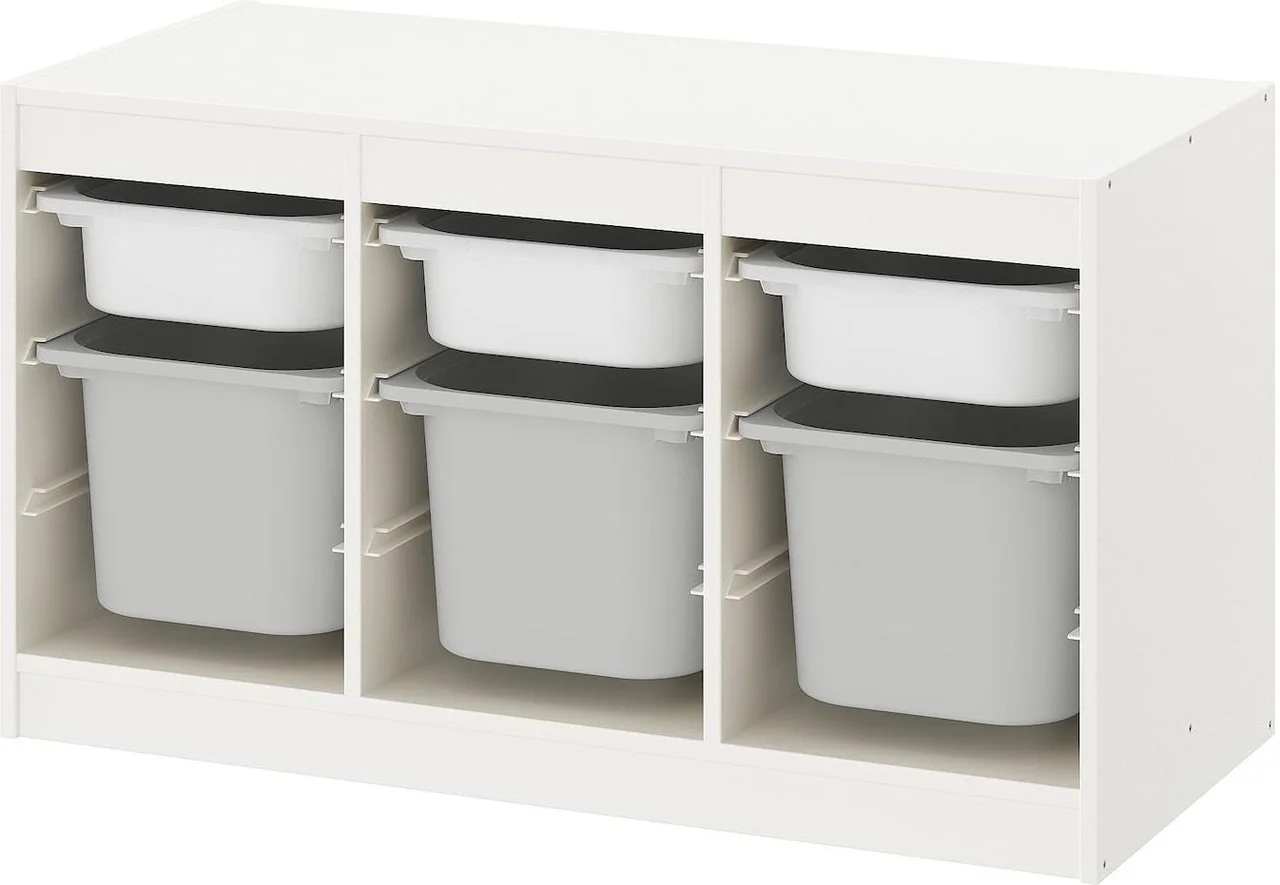 Ikea Trofast Regał Z Pojemnikami