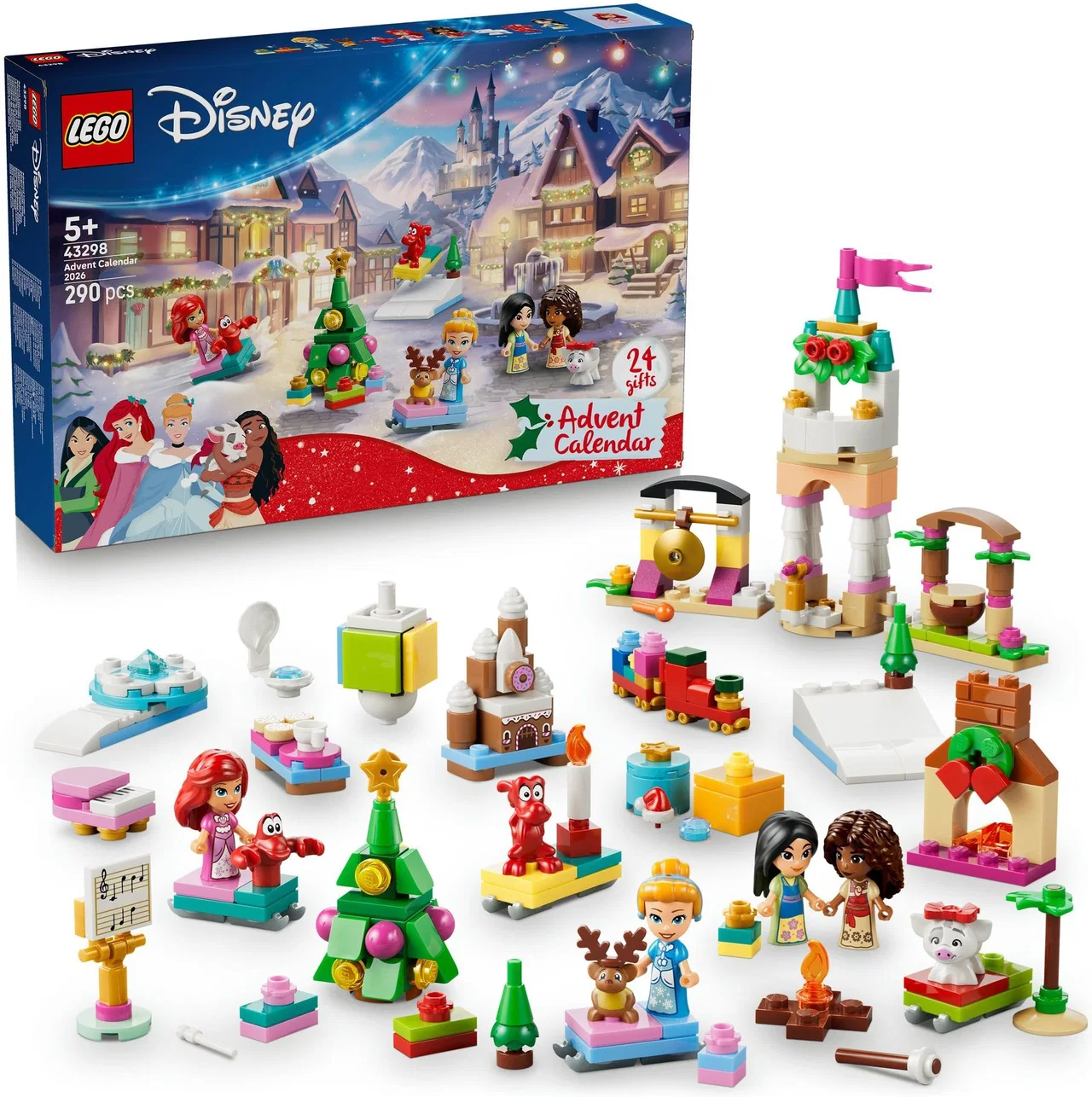 LEGO Disney Princess 43298 Kalendarz adwentowy na 2026 rok