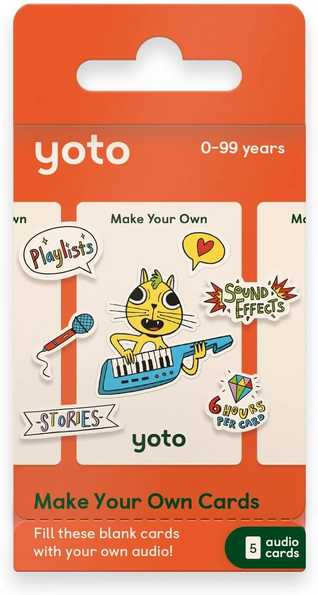 Yoto Make Your Own (5 szt)- puste karty