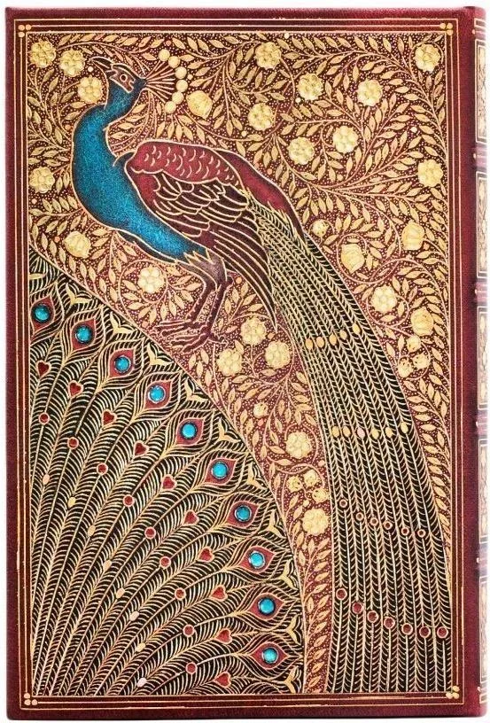 Paperblanks Notatnik Hafiz'S Peacocks Mini Linia