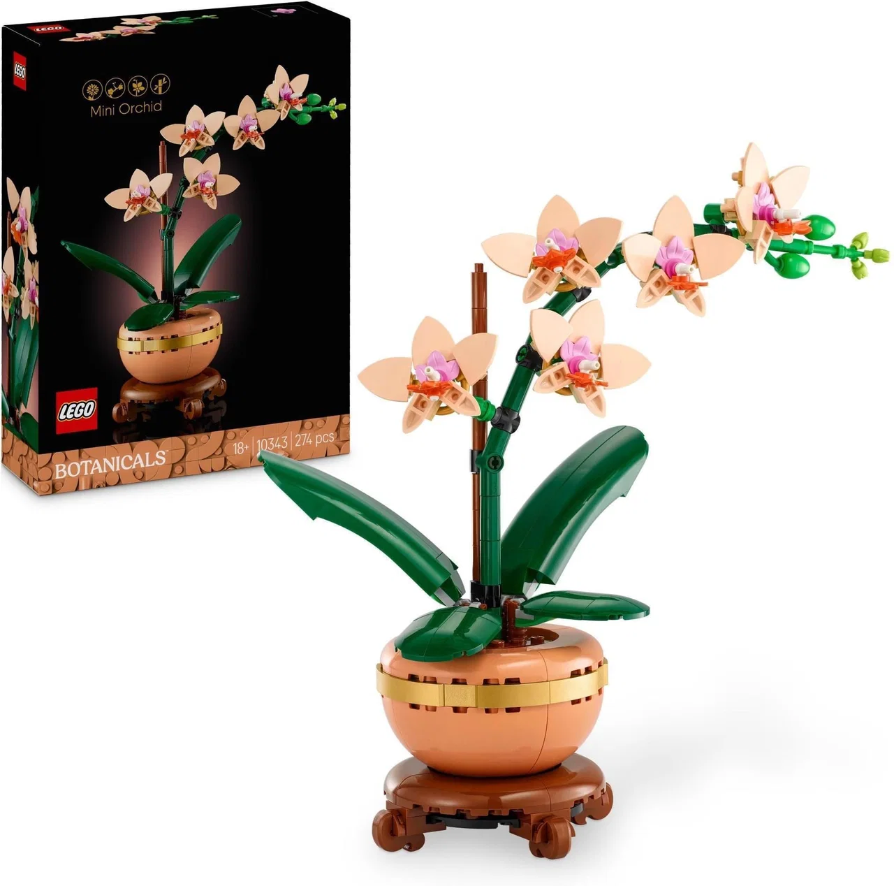 LEGO Botanicals 10343 Mała orchidea