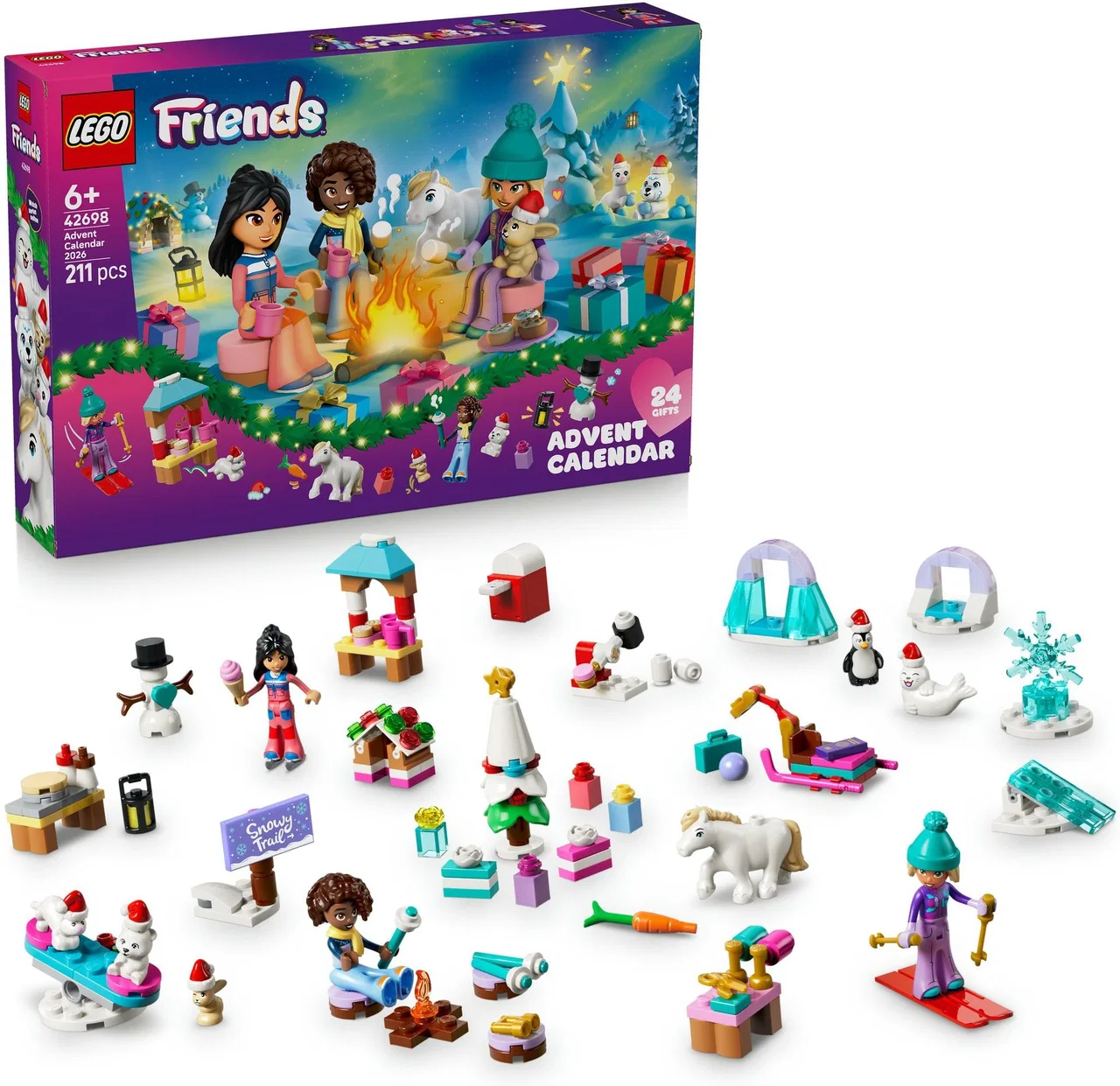 LEGO Friends 42698 Kalendarz adwentowy na 2026 rok