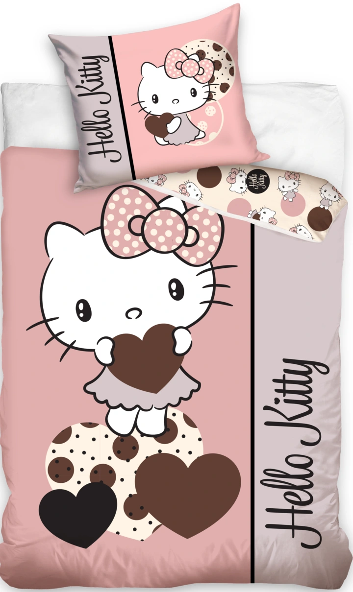 Bawełniana pościel Hello Kitty