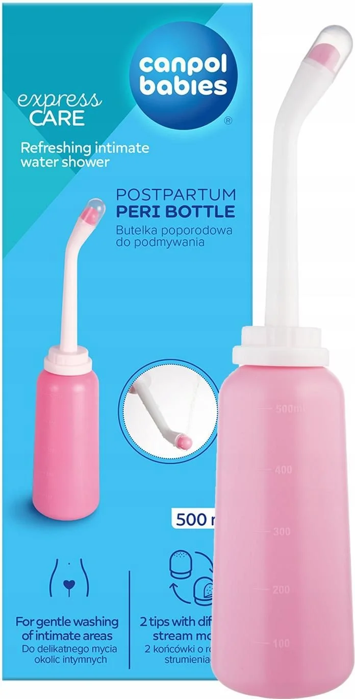 Canpol Babies Butelka Poporodowa Peri Do Podmywania Okolic Intymnych 500ml