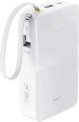Baseus 2 Pro Digital Display 20000Mah 22,5W Biały