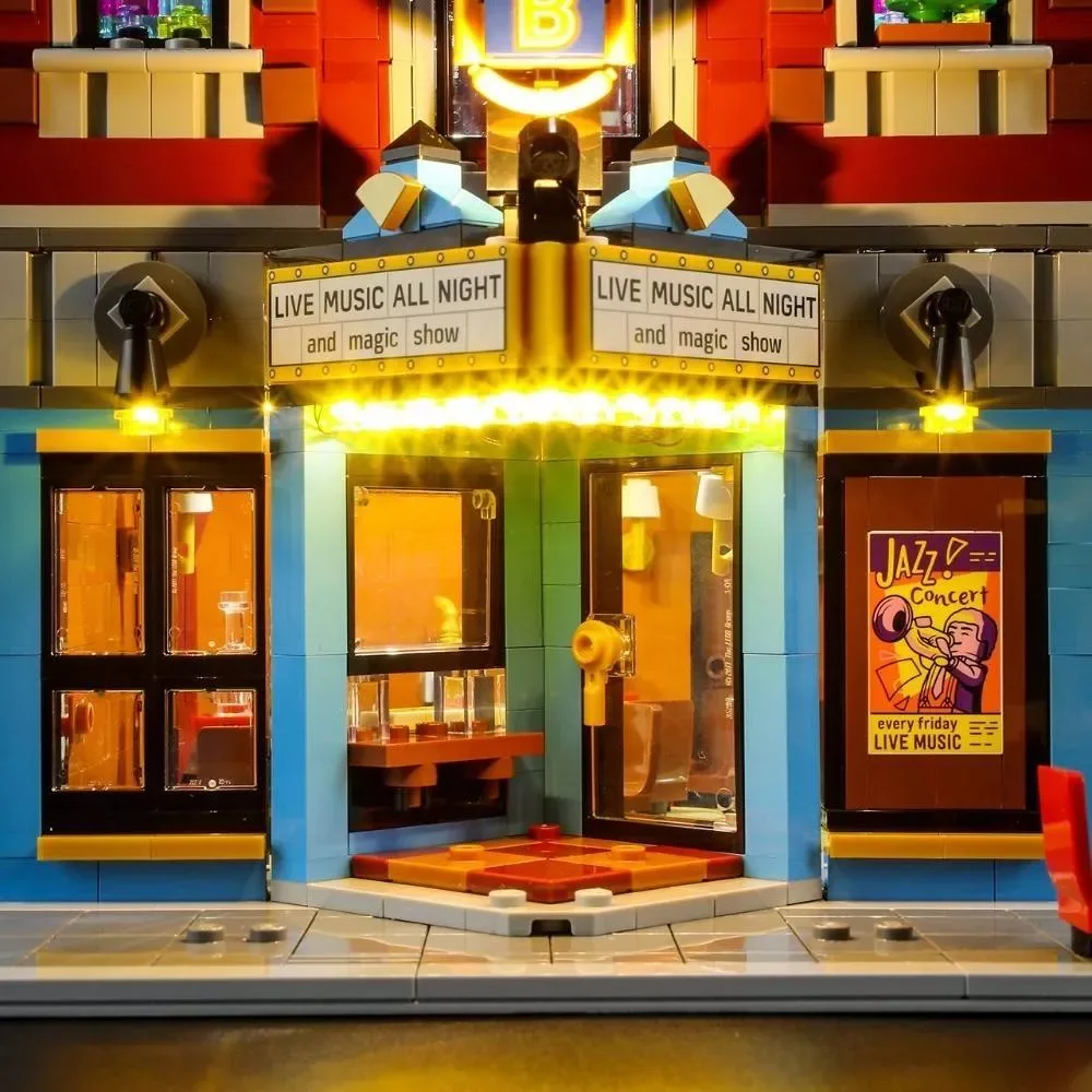 Oświetlenie do LEGO Klub jazzowy Icons 10312