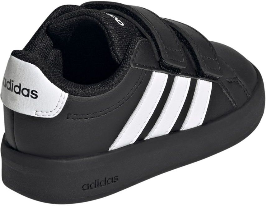 Buty dla dzieci adidas Grand Court 3.0 czarne KJ4371
