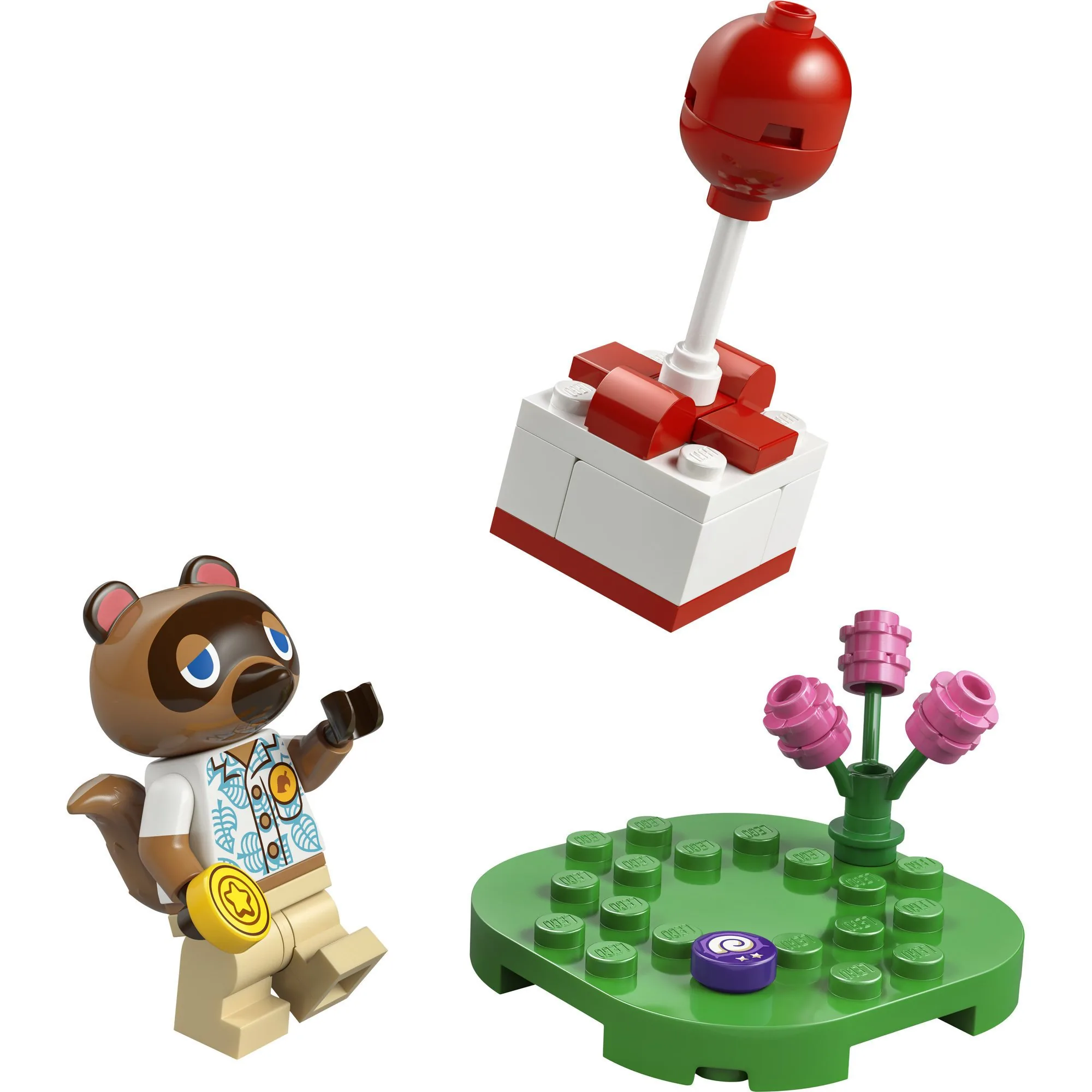 LEGO Animal Crossing 30731: Tom Nook, prezent i mała scenka
