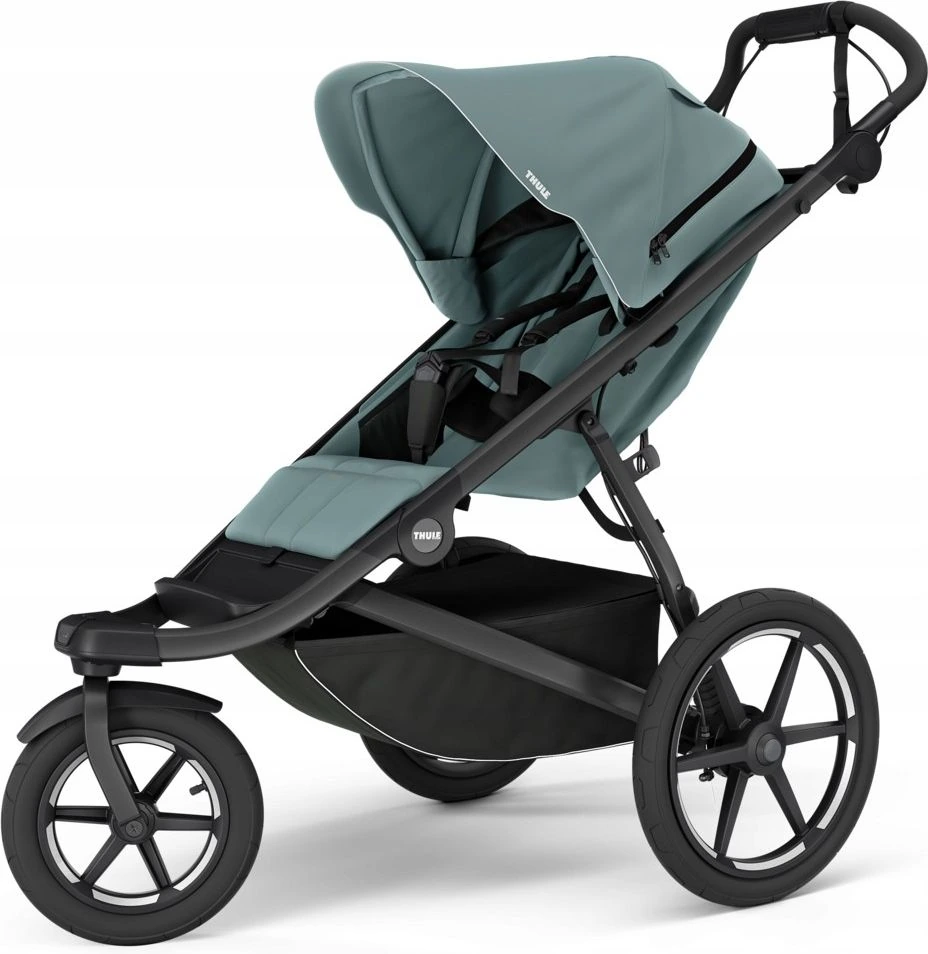 Thule Urban Glide 3 w kolorze Mid blue — widok całego wózka