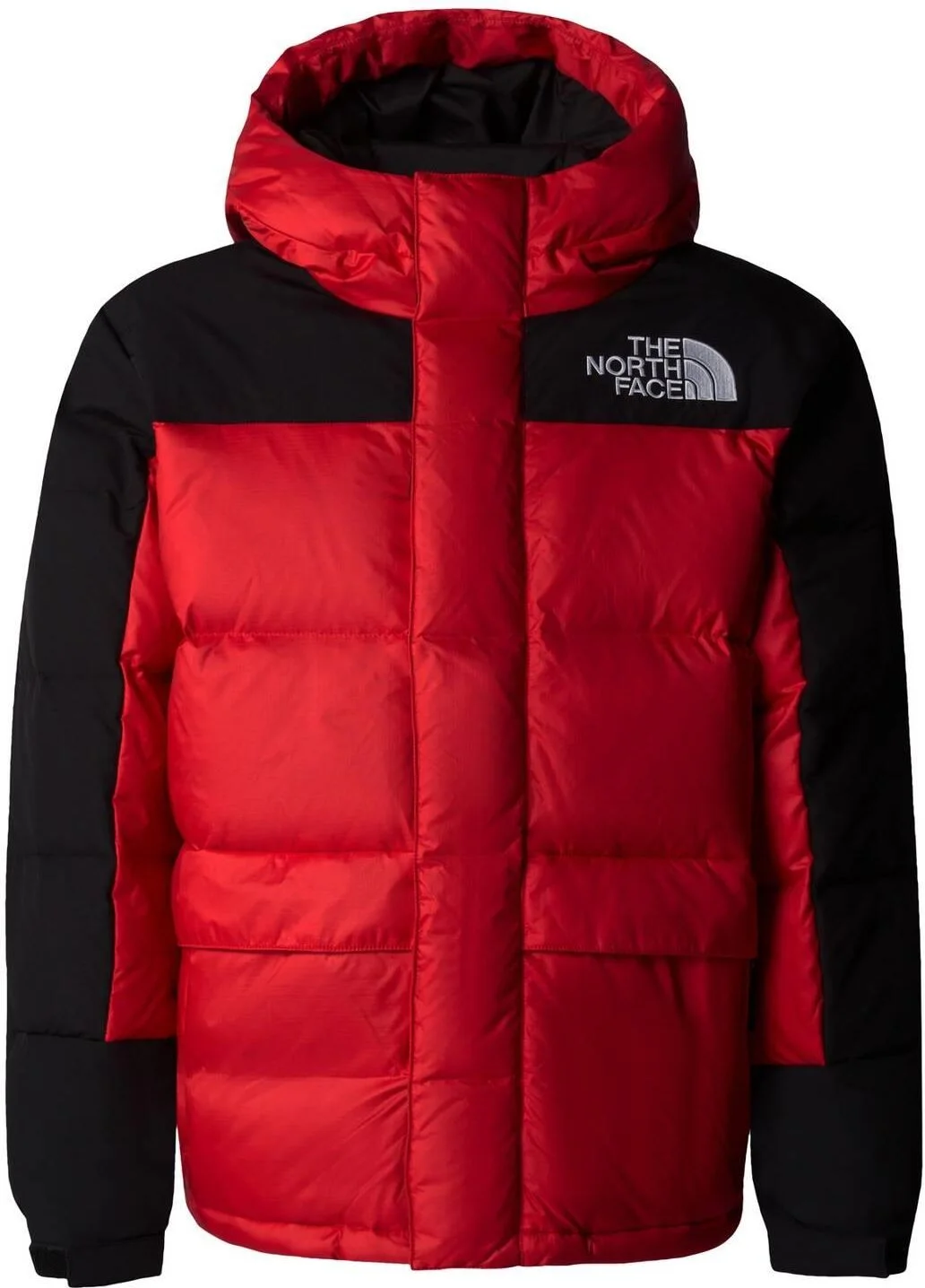 Kurtka z kapturem chłopięca The North Face HMLYN DOWN SHORT czerwona NF0A88UY682