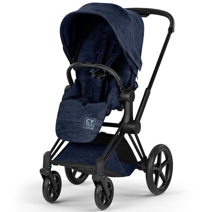 Cybex PRIAM 5.0 FASHION Rebellious Luxury wózek spacerowy — Rebellious Luxury Denim Blue