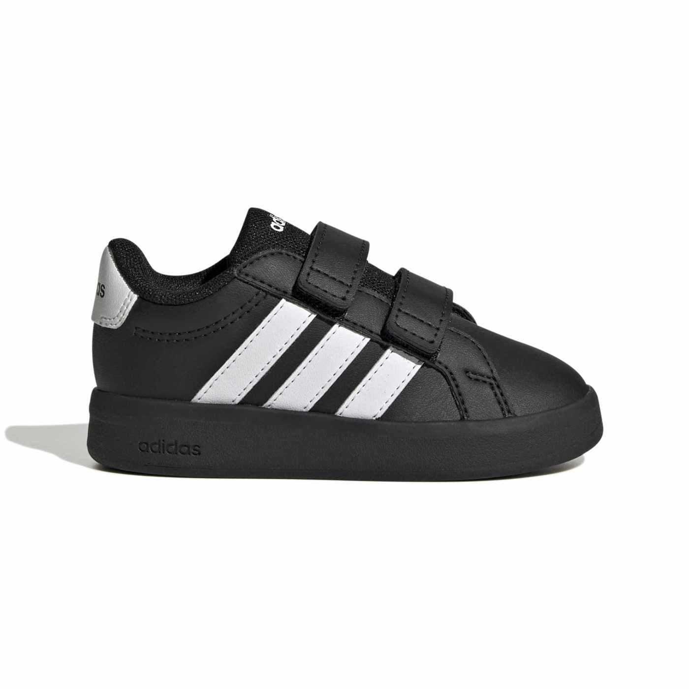 Buty dla dzieci adidas Grand Court 3.0 czarne KJ4371